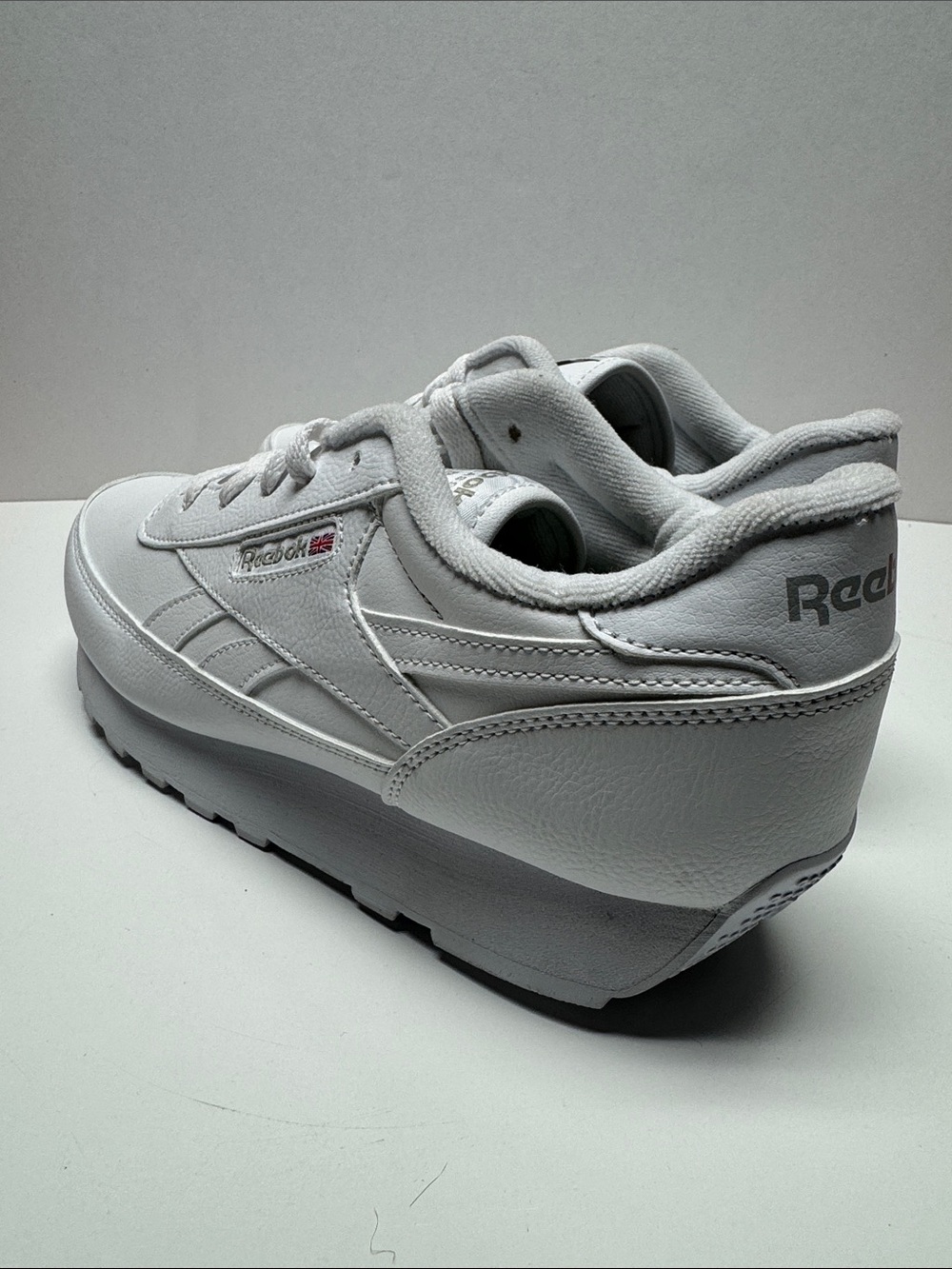 Reebok White Classic Renaissance Sneakers - Picture 3 of 8